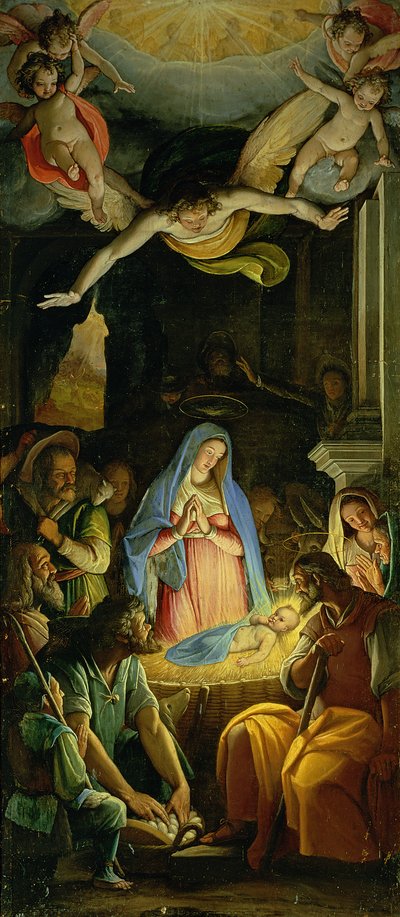 The Adoration of the Shepherds by Federico Zuccaro